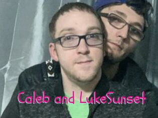 Caleb_and_LukeSunset
