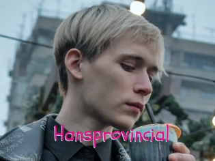Hansprovincial