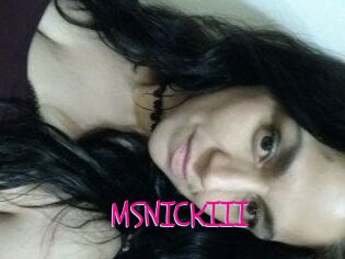 MSNICKIII