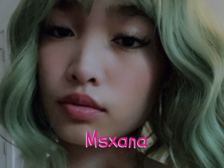 Msxana